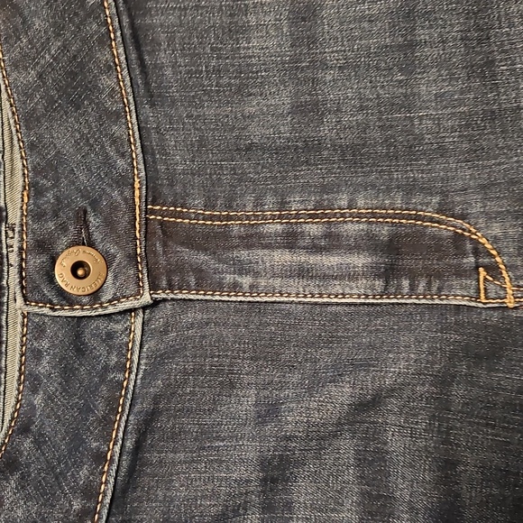 American Rag BLUE Distressed JEAN SHORTS size 22W - Picture 5 of 8